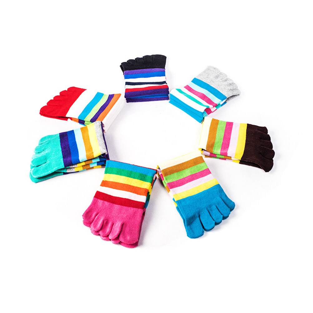 Anti Blister Sock - Meias de Algodão Coloridas e Listradas